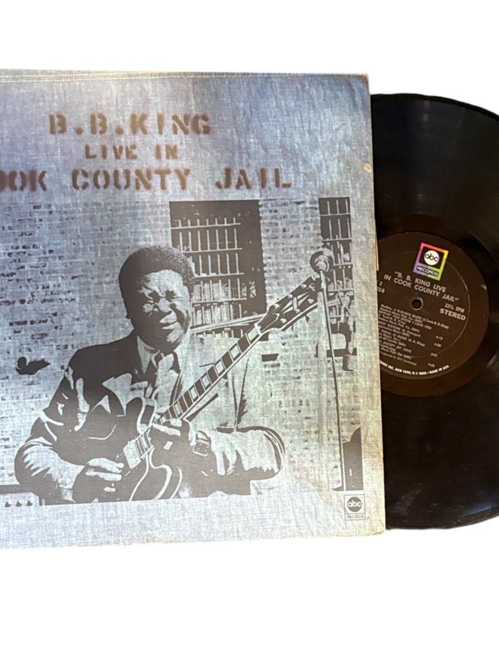 B.B. King Live in Cook County Jail Vinyl LP - Black
